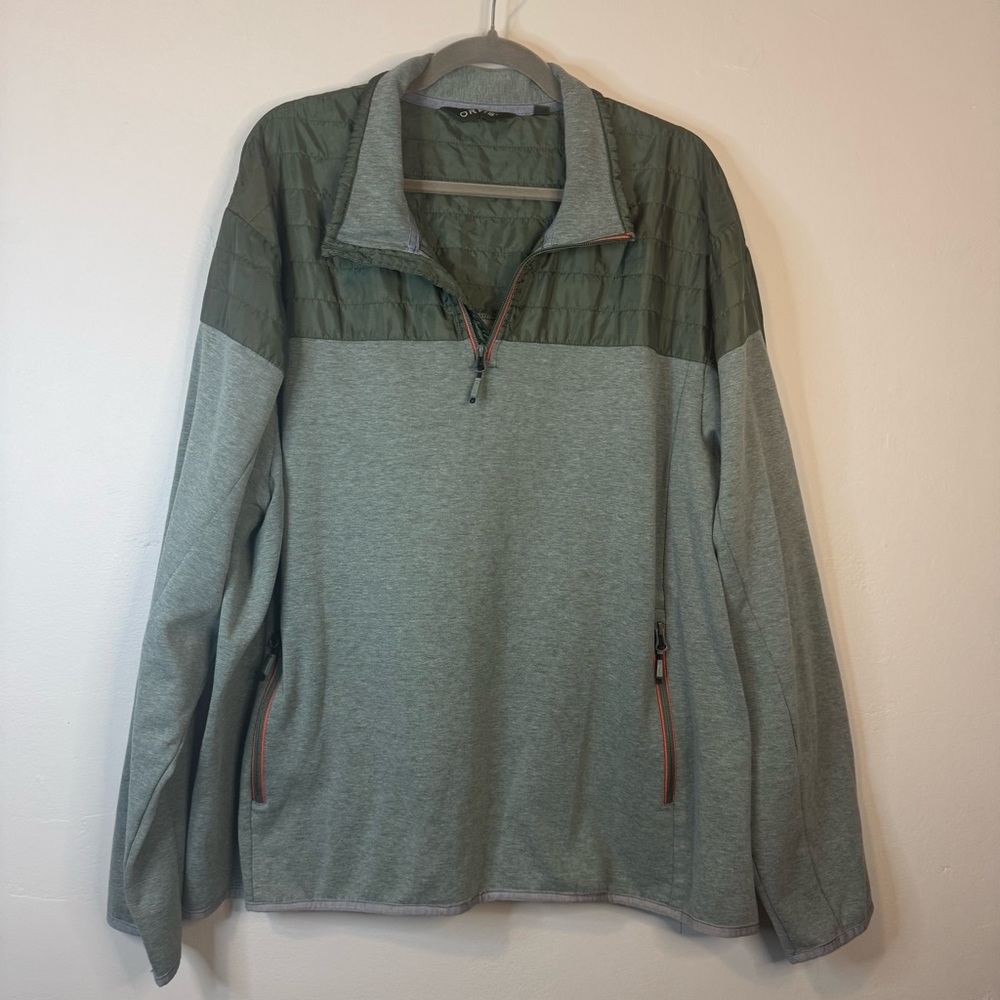 Orvis Men’s Green Quarter Zip XXL